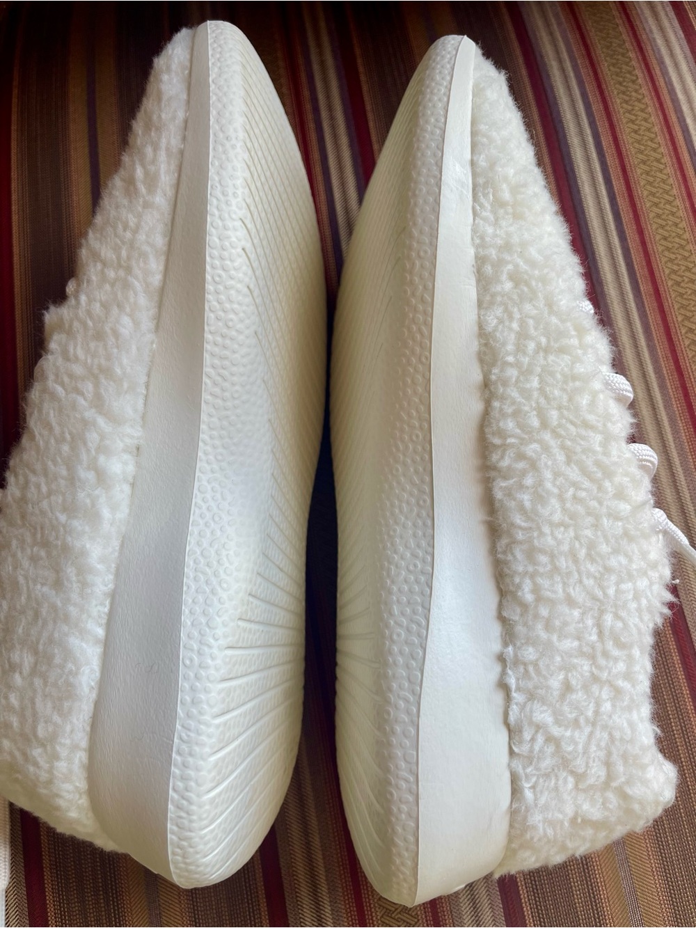 NEW ALLBIRDS ZQ MERINO RUNNER FLUFF TRAINERS RUNNERS WOMENS SIZE 7 WHITE - Picture 7 of 10